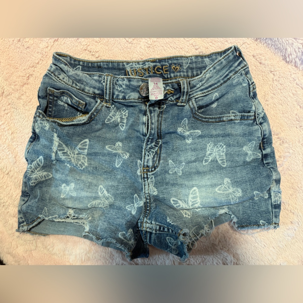 5 Girl Shorts with Adjustable Tabs (Size 14) - Picture 10 of 10